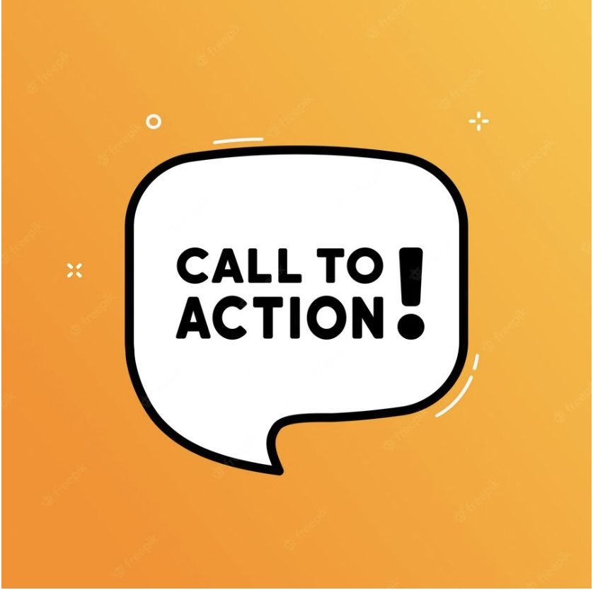 call to action landing page, en français appel à l'action