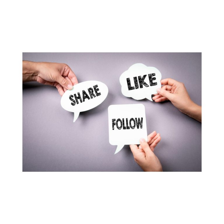 community management, social media, share, like, follow